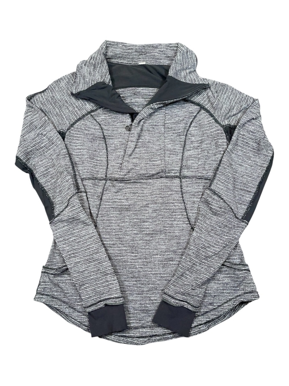 Lululemon Base Runner 1/2 Zip Pique Running Pullover Size 8